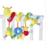 Baby Spiral Stroller Toy – Infant Sensory Hanging Activity Toy