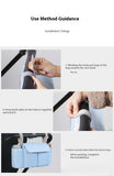 Baby stroller large capacity travel bag, bottle rack, baby stroller urine bag, baby stroller accessories