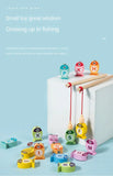 Montessori Wooden Fishing Game | Alphabet & Number Learning Toy