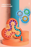 Sensory Fidget Cube Toy – Rotating Finger Skill Activity Toy for Kids