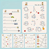 Toddler Pen Control Training Workbook Baby Magical Tracing Practice Copybook Reusable Writing Drawing Educational Picture Books
