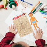 Montessori Puzzles Busy Board Human Body Teaching Learning Body Parts For Children Early Education Games Toddlers Quiet Books