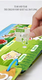 Montessori Busy Book for Toddlers – Reusable Matching Activity Toy
