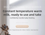 TINSOL Smart Milk Warmer Baby Bottle Thermos Multi-functional Quick Baby Products Breastmilk Warmer Bottle Sterilizer