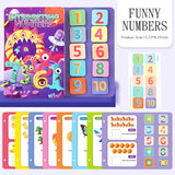 Montessori Busy Book with Stickers – My First Learning Activity Book
