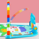 Baby Activity Gym Play Mat with Piano | Musical Tummy Time Toy