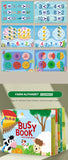 Montessori Busy Book for Toddlers – Reusable Matching Activity Toy