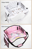 Vehicle-mounted Painting Board Waterproof Child Travel Tray for Car Seat Portable Safety Seat Storage Mesh Pocket Large Capacity