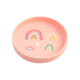 1PCS Dinosaur Silicone Baby Plate BPA Free Cartoon Food Tray For Toddlers Self Feeding Training 6M+ Easy Clean Tableware