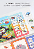 Montessori Busy Book with Stickers – My First Learning Activity Book