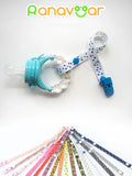 Baby Pacifier Clip Chain For Soothers Ribbon Chupetas Funny Dummy Holder Leash Strap Infant Nipple Accessories