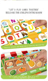Montessori Busy Book for Toddlers – Reusable Matching Activity Toy