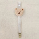 Baby Pacifier Clip Chain Cute Cartoon Bear Soother Pacifier Rope Clips Infant Feeding Strap Nipple Holder Babies Accessories