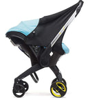 Mommy storage bag for doona Stroller accessories portable diaper bag compatible with stroller black waterproof storage bag