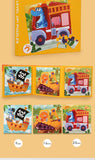 Magnetic Puzzles Games for Kids Busy Quiet Cartoon Animals Jigsaw Book Montessori Baby Educational Toys Children's Early Gifts