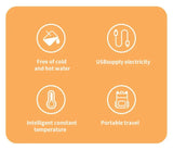 USB Milk Water Warmer Travel Stroller Insulated Bag Baby Nursing Bottle Heater Newborn Infant Portable Bottle Feeding Warmers