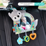 Baby Car Seat Mirror Toys Kids Monitor Adjustable Education Sensory Toys Fun Travel Infant Tummy Time Toys Babies Carseat Toys