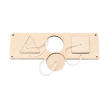Montessori Wooden Busy Board Toy with Gears & Switches