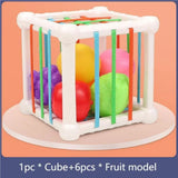 Montessori Shape Sorter Cube – Sensory Learning Toy for Toddlers