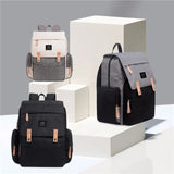 LAND Mommy Diaper Bags Landuo Mother Large Capacity Travel Nappy Backpacks with Changing Mat Convenient Baby Nursing Bags