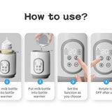 New Milk Water Warmer, Travel Stroller Insulated Bag, Nursing Bottle Heater, Portable Bottle Feeding Warmer ,Christmas, Hallowee