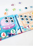 Montessori Baby Busy book My First Quiet Book Paste Early Learning Education Toy Children Toy Matching Game for Babies 2 3 Years