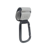 1/2pcs Baby Stroller Hooks Portable Infant Carriage Hook Multifunctional Leather Aluminum Alloy Hook Stroller Accessories
