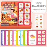 Montessori Busy Book with Stickers – My First Learning Activity Book