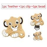 1/3/10pcs The Lion King Silicone Pacifier Clip Pacifier Chain Holder Soother Nursing Clips BPA Free Pacifier Chain Accessories
