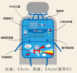 Creative Baby Cartoon Car Seat Back Organizer Kids Toys Travel Protector Cover Automobile Interior Accessories Hang Storage Bag