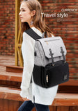 Fashion New Baby Diaper Bag Backpack Multifunctional Diaper Bag Organizer with Thermal Milk Bottle Bag Baby Bags for Mom