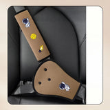 Kids Car Safety Belt Adjuster Anti-Pinch Neck Great Belly Protector Car Seat Accessories Cartoon Car Seat Belt Protectors