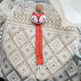 New Baby Pacifier Clip Chain Dummy Holder for Nipple Clip Newborn Cartoon Animal Nipple Chains Birthday Shower Gift for