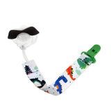 Chain Baby Pacifier Dummy Clip 3 Pcs/Set Personalized Pacifier Clip Nipple Holder for Baby Cartoon Print Child Pacifier Clips