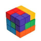 Montessori Soma Cube Puzzle for Kids | 3D Wooden Brain Teaser Toy