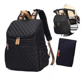 Multifunction Diaper Backpack with Insulated Bottle Pocket | Travel Baby Bag