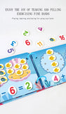 Montessori Busy Book for Toddlers – Reusable Matching Activity Toy