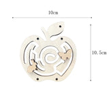 Montessori Wooden Busy Board Toy with Gears & Switches