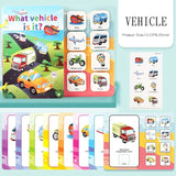 Montessori Busy Book with Stickers – My First Learning Activity Book