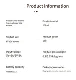 USB Multifunctional High-capacity Baby Feeding Bottle Smart Temperature Control Warmer Screen Newborn Baby Bottle Warmer Sleeve