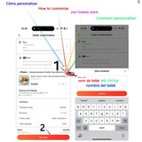 New Custom Pacifier Clips Nipple Dummy Holder Chain Holder Newborn Soother Chains Infant Feeding Soother Teething Toy Chew Gifts