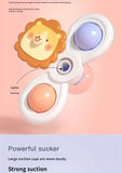 3PCS Suction Cup Spinner Toy Baby Bath Funny Game Educational Toys For Children Girls Boys Infant Sensory Stress Reliever Gift