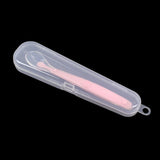 Silicone World Baby Silicone Spoon Children Complementary Food Soft Spoon Training Spoon Feeding Tableware With Storage Box