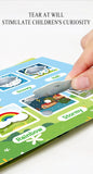 Montessori Busy Book for Toddlers – Reusable Matching Activity Toy