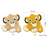 1/3/10pcs The Lion King Silicone Pacifier Clip Pacifier Chain Holder Soother Nursing Clips BPA Free Pacifier Chain Accessories