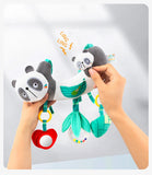 Baby Baby Stroller Arch Toys Car Seat Activity Hanging Toy Infant Soft Plush with Sound Wind Chimes Dolls for Babie Newborn Gift