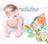 Baby Car Seat Mirror Toys Kids Monitor Adjustable Education Sensory Toys Fun Travel Infant Tummy Time Toys Babies Carseat Toys