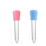 5/10 Pcs 5ml Small Silicone Plastic Pipette Dropper Feeding Medicine Liquid Eye Ear Pipette Dropper Lab Experiment Toys Gift