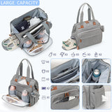 Diaper Bag Backpack with Pacifier Case – Large Capacity Baby Travel Organizer