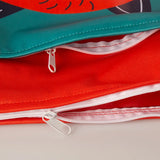 Babyshow 1PC Washable Wet Dry Bag Wetbag for Baby Diapers Nappies Waterproof Reusable Diaper Bag with Two Zippers 25cmx35cm